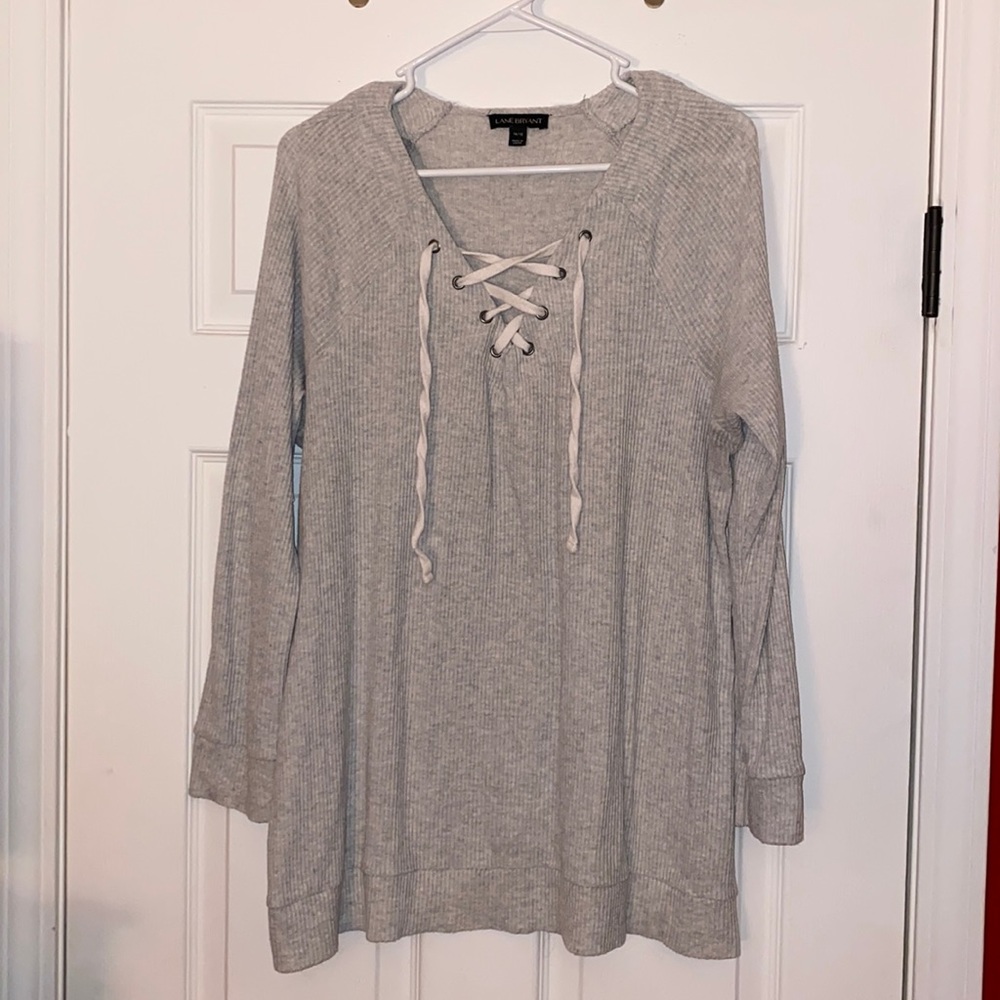 Criss-Cross Tie Sweater